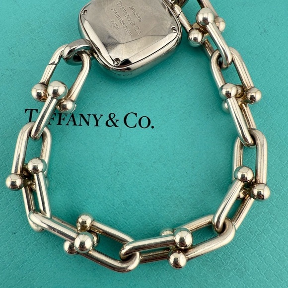 Tiffany & Co. HardWear Watch in Sterling Silver and Steel with Diamonds - Picture 13 of 14